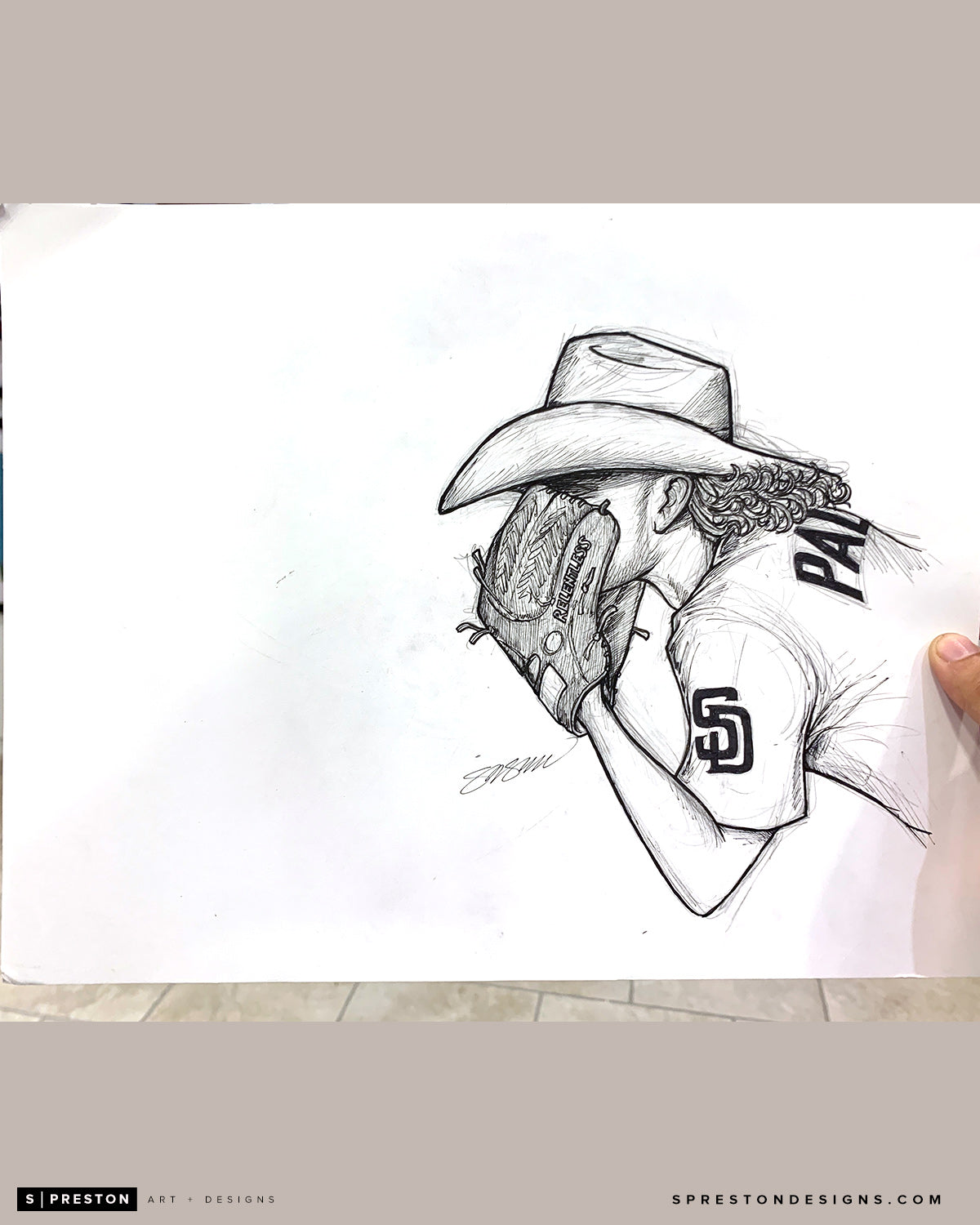 Western Mettle - Chris Paddack - Original Art