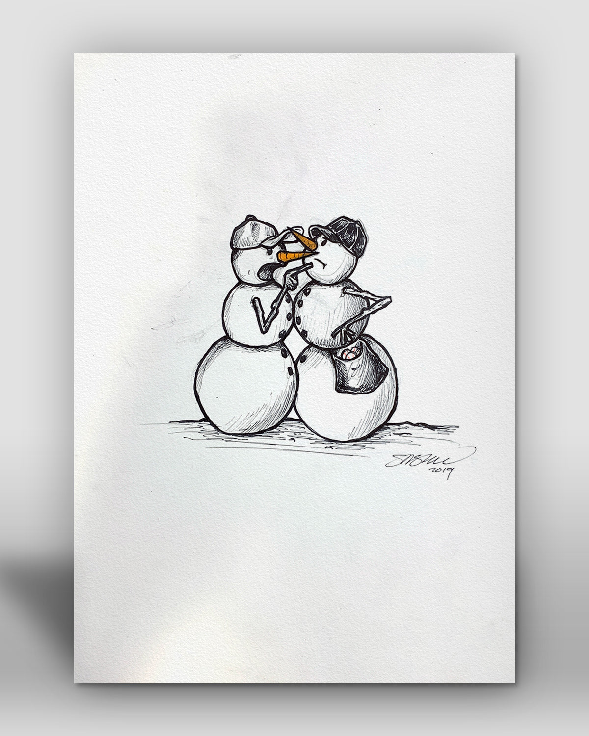 Frosties 2019 Original Art