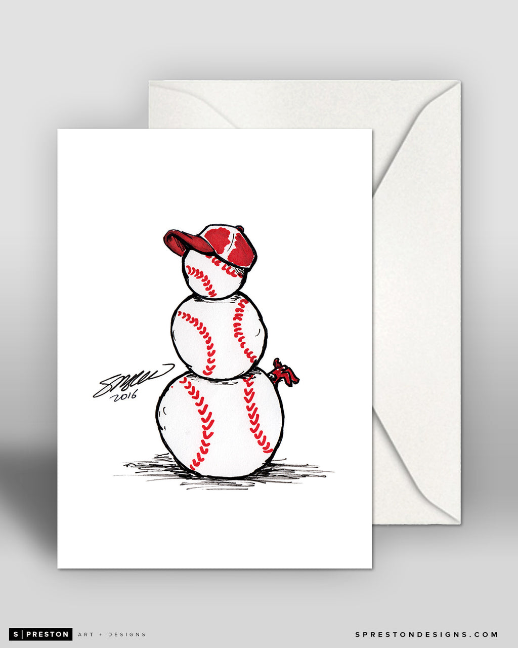 Team Frosties Holiday Cards - 2016 - Box of 12 – S. Preston Art + Designs
