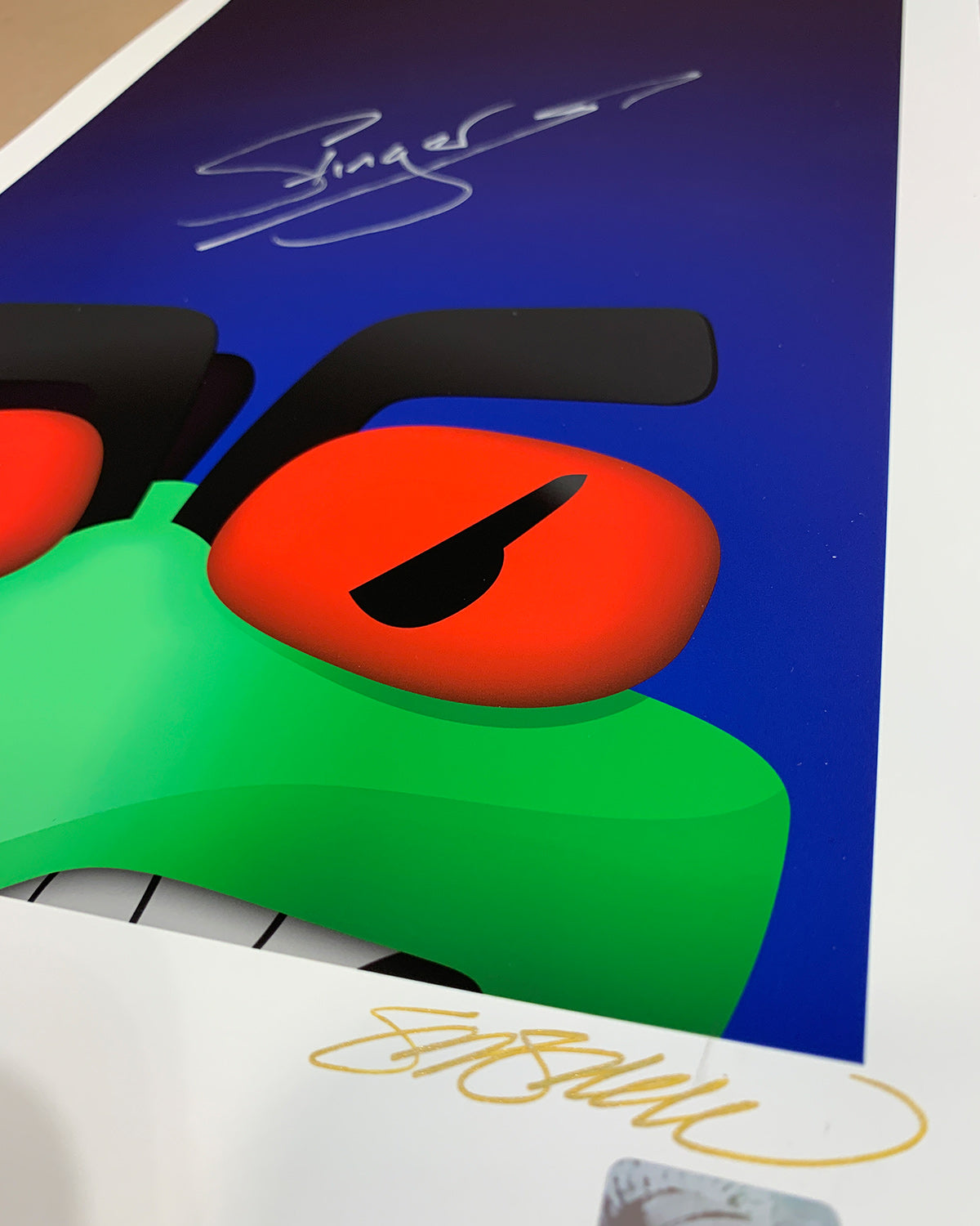 Minimalist Stinger Poster Print - Signed