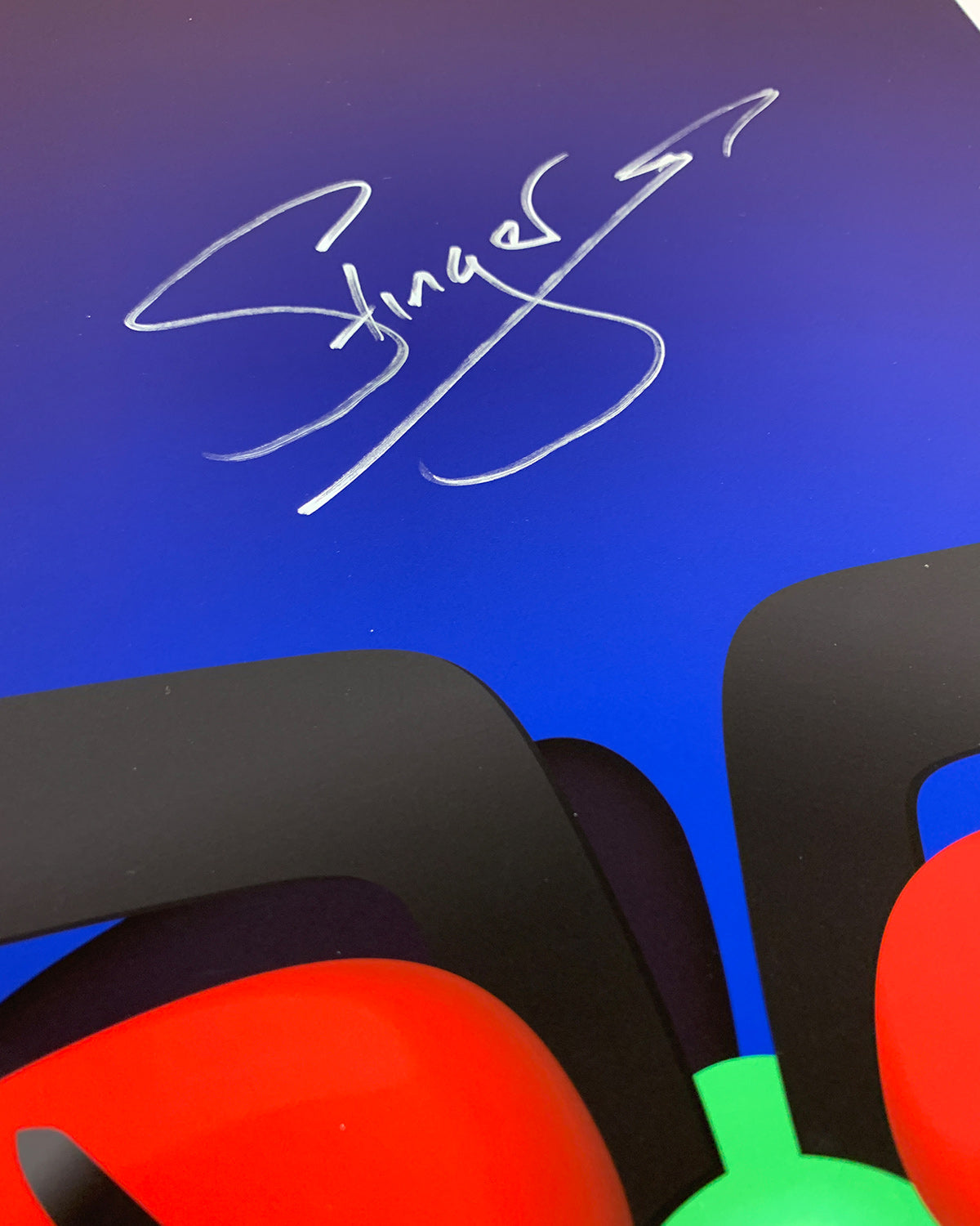 Minimalist Stinger Poster Print - Signed