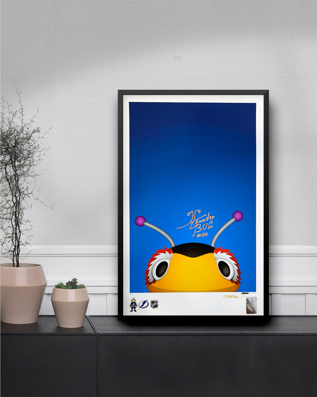 Minimalist Thunderbug Poster Print - Signed
