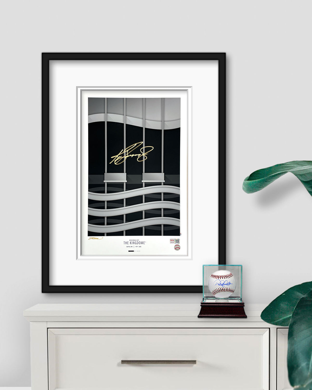 Minimalist Kingdome - Ken Griffey Jr. Signed
