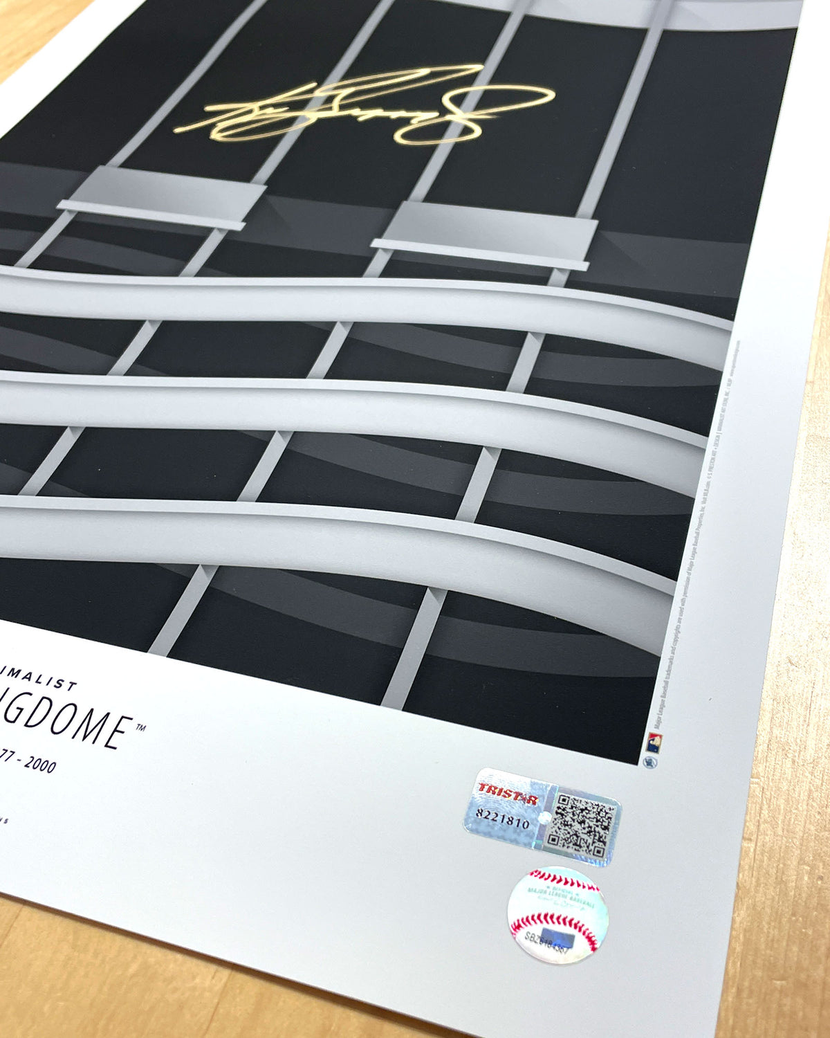 Minimalist Kingdome - Ken Griffey Jr. Signed