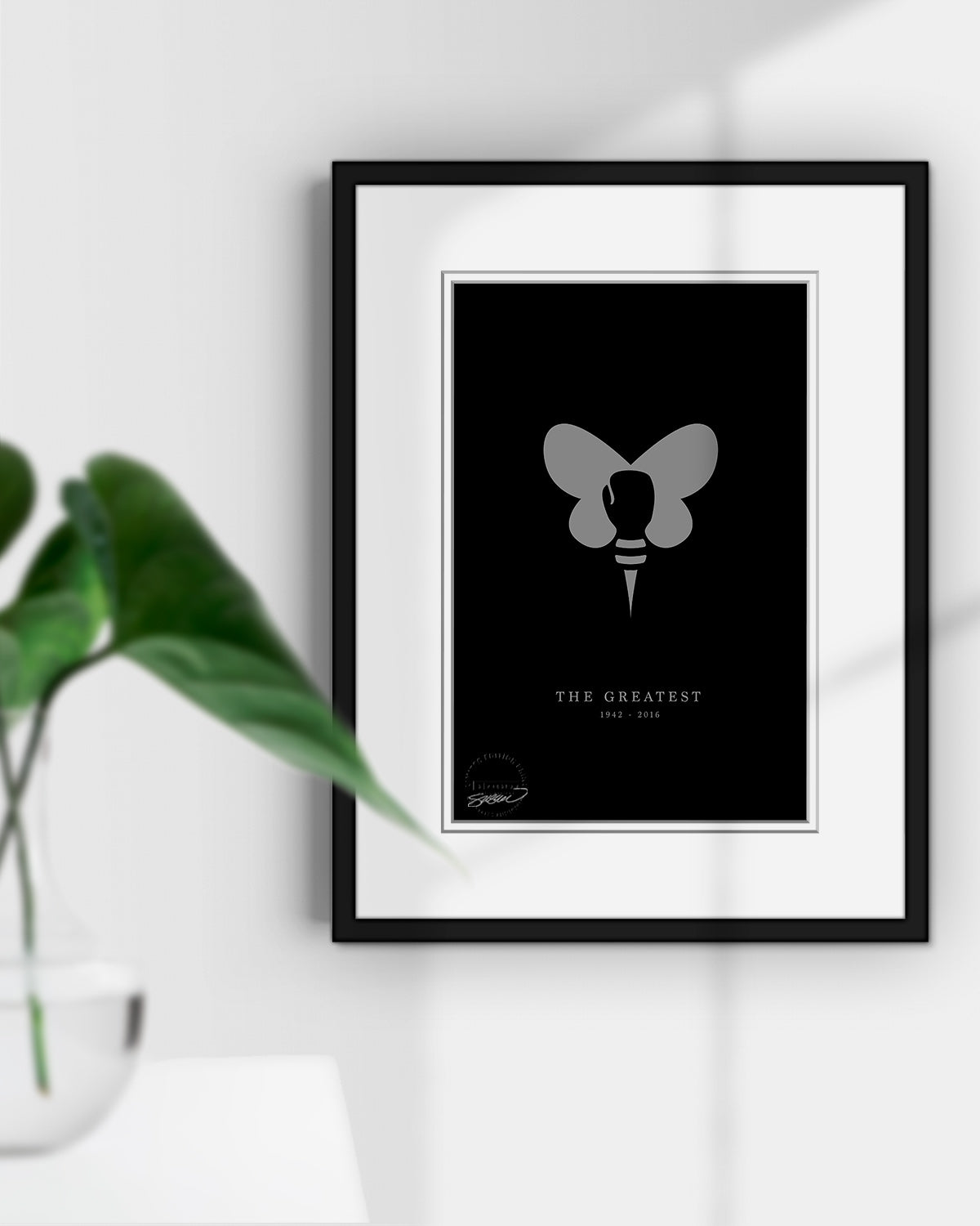 The Greatest - Minimalist Ali Tribute - Muhammad Ali - S. Preston