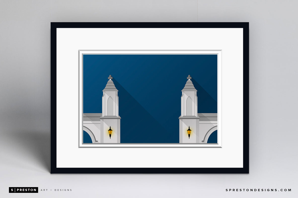 Minimalist Sample Gate - Indiana - Indiana University - S. Preston