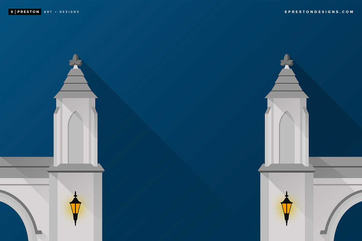 Minimalist Sample Gate - Indiana - Indiana University - S. Preston
